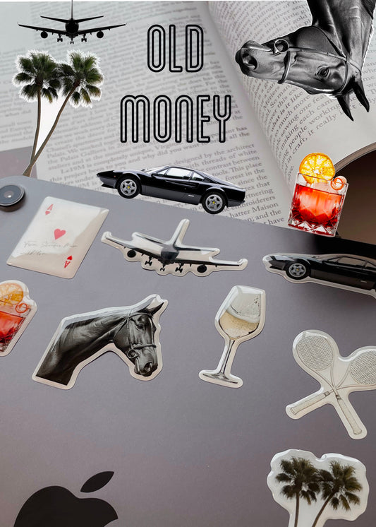 Old Money 3D Sticker Pack